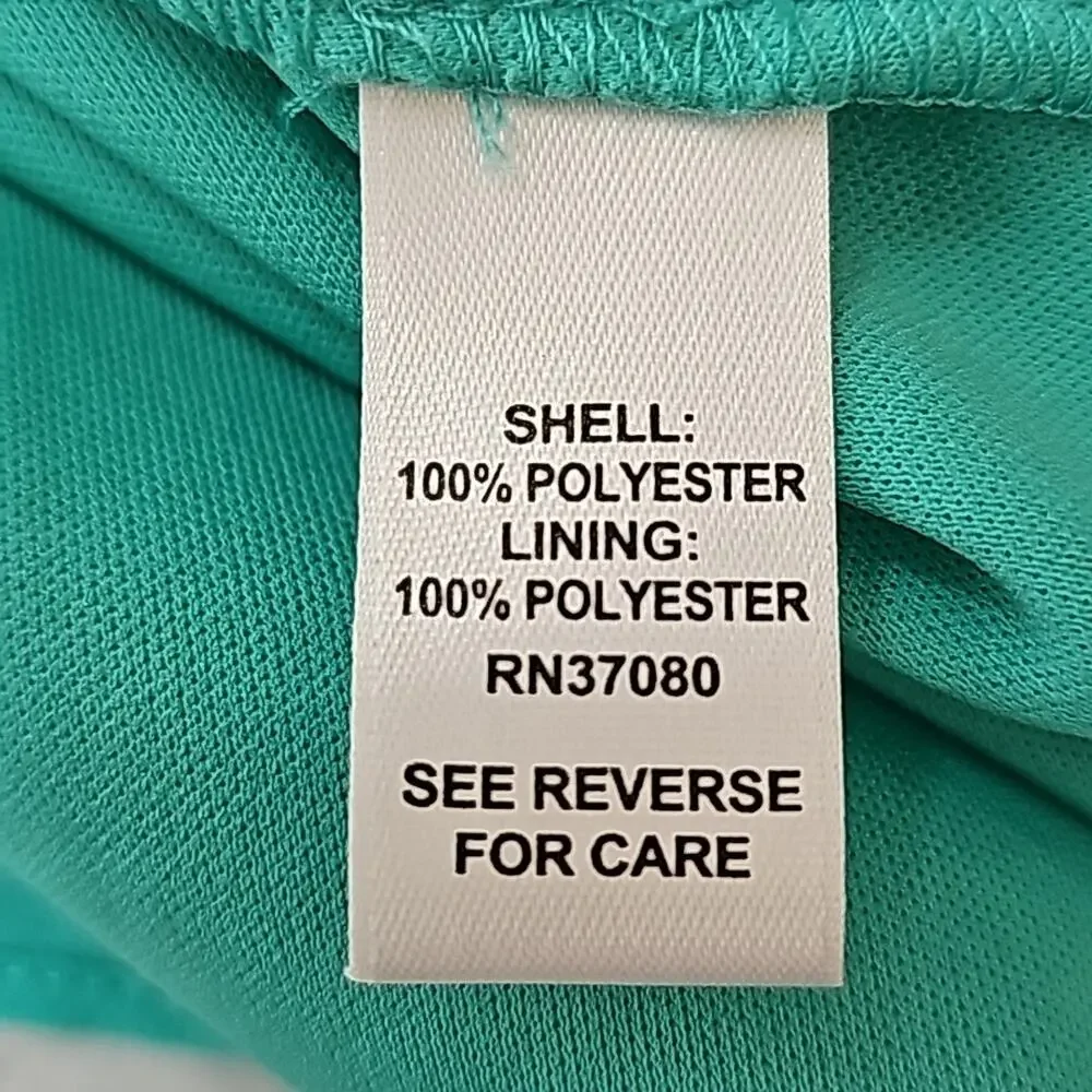 Womens Sz L Kelly Green Business Casual Office Church Tank Silver Gromet Top